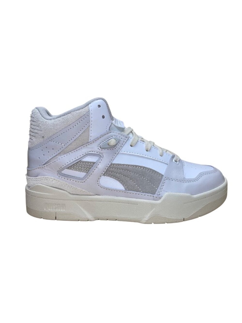 Puma Women’s White Synthetic High-Top Slipstream Athletic Sneakers Size 8